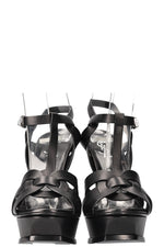 SAINT LAURENT Tribute Heels Black