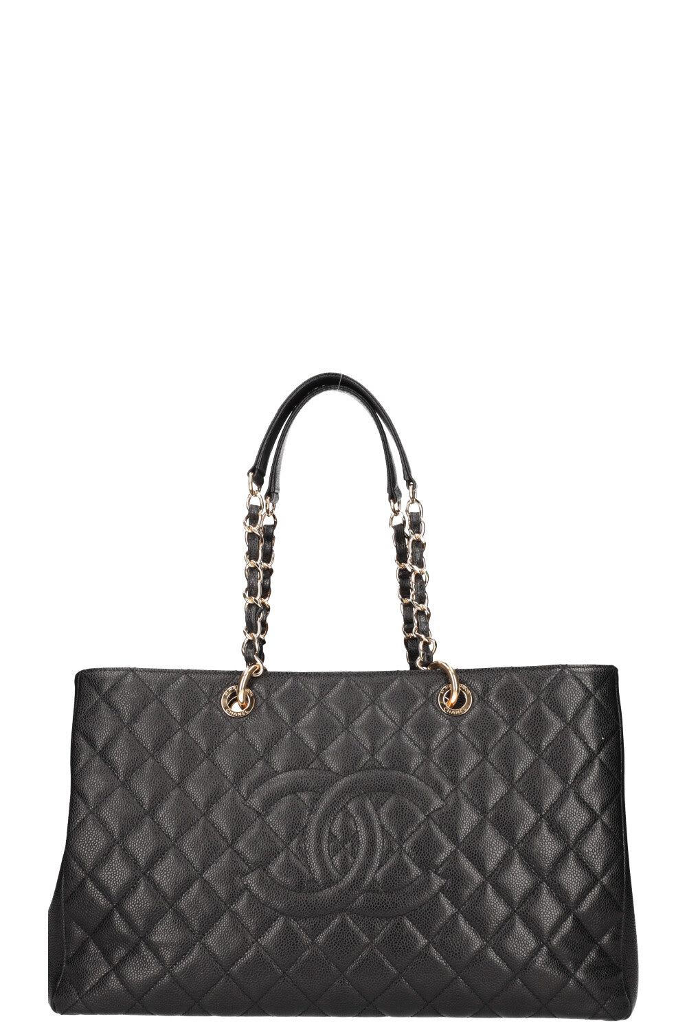 CHANEL Shopping Tote GST Bag Caviar Leather