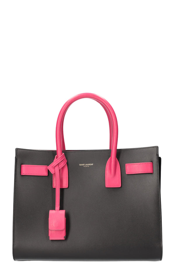 SAINT LAURENT Sac De Jour Bébé Bicolore