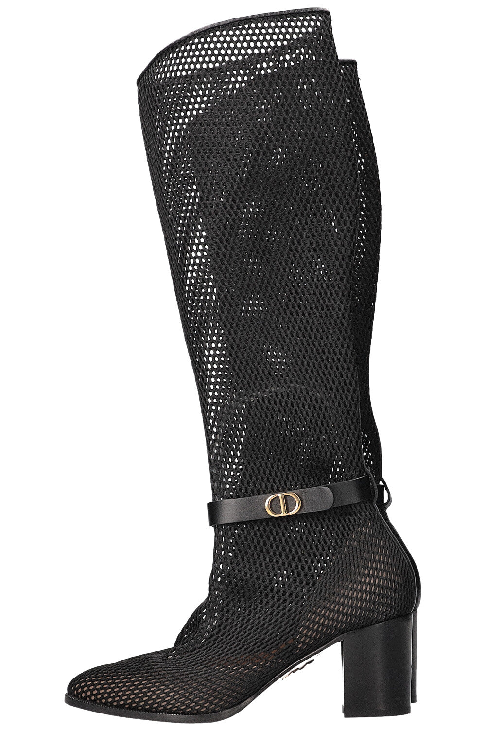 CHRISTIAN DIOR Mesh Boots Black