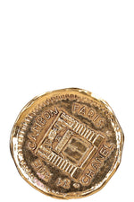 CHANEL Vintage Brooch Gold