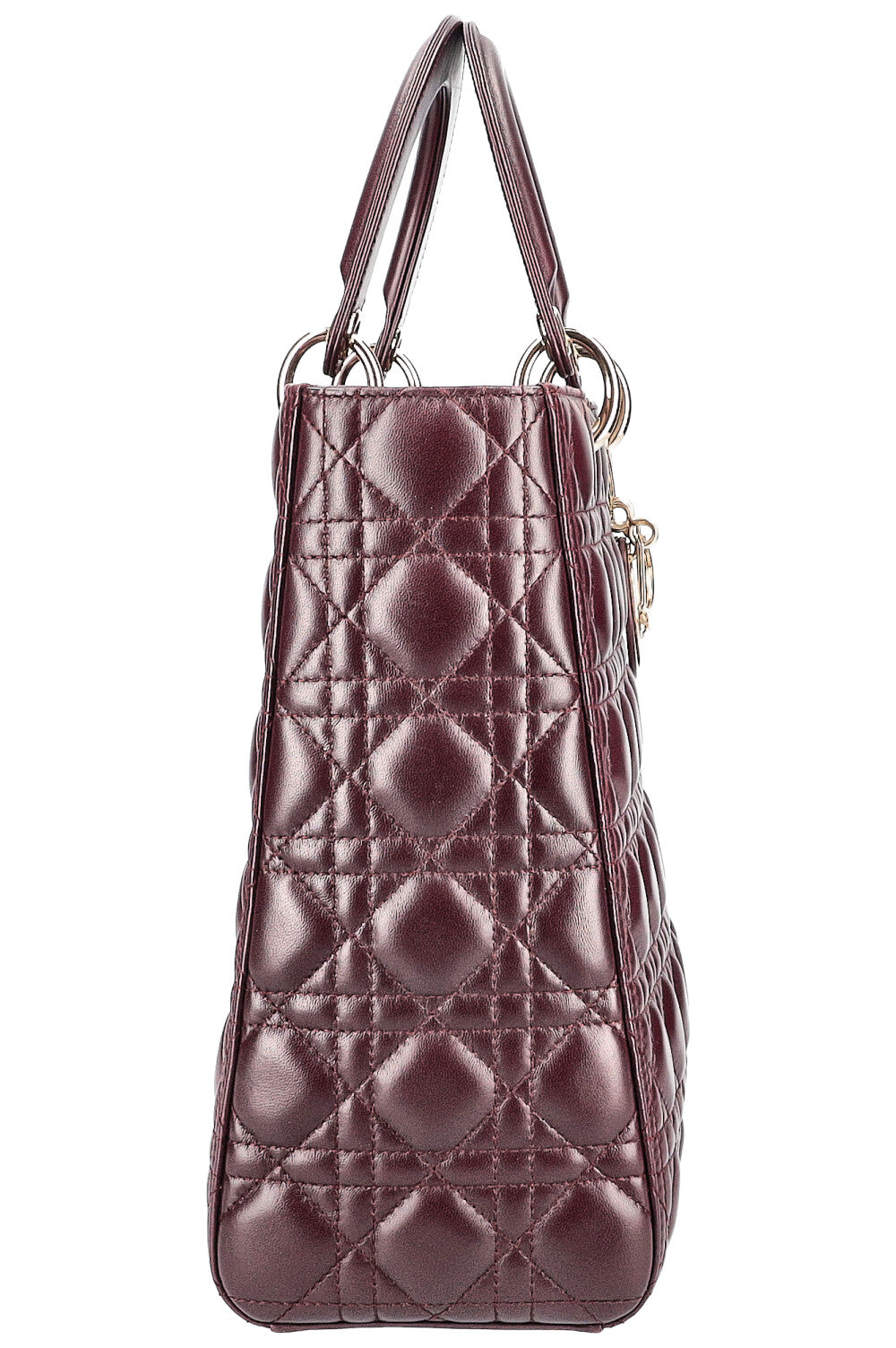 CHRISTIAN DIOR Lady Dior Grand Cannage Plume