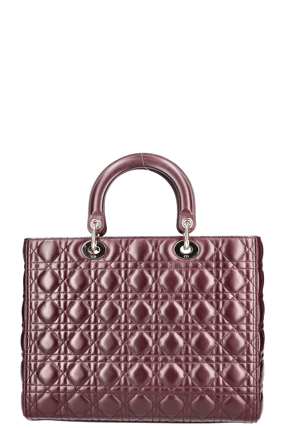 CHRISTIAN DIOR Lady Dior Grand Cannage Plume