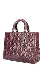 CHRISTIAN DIOR Lady Dior Large Cannage Plume