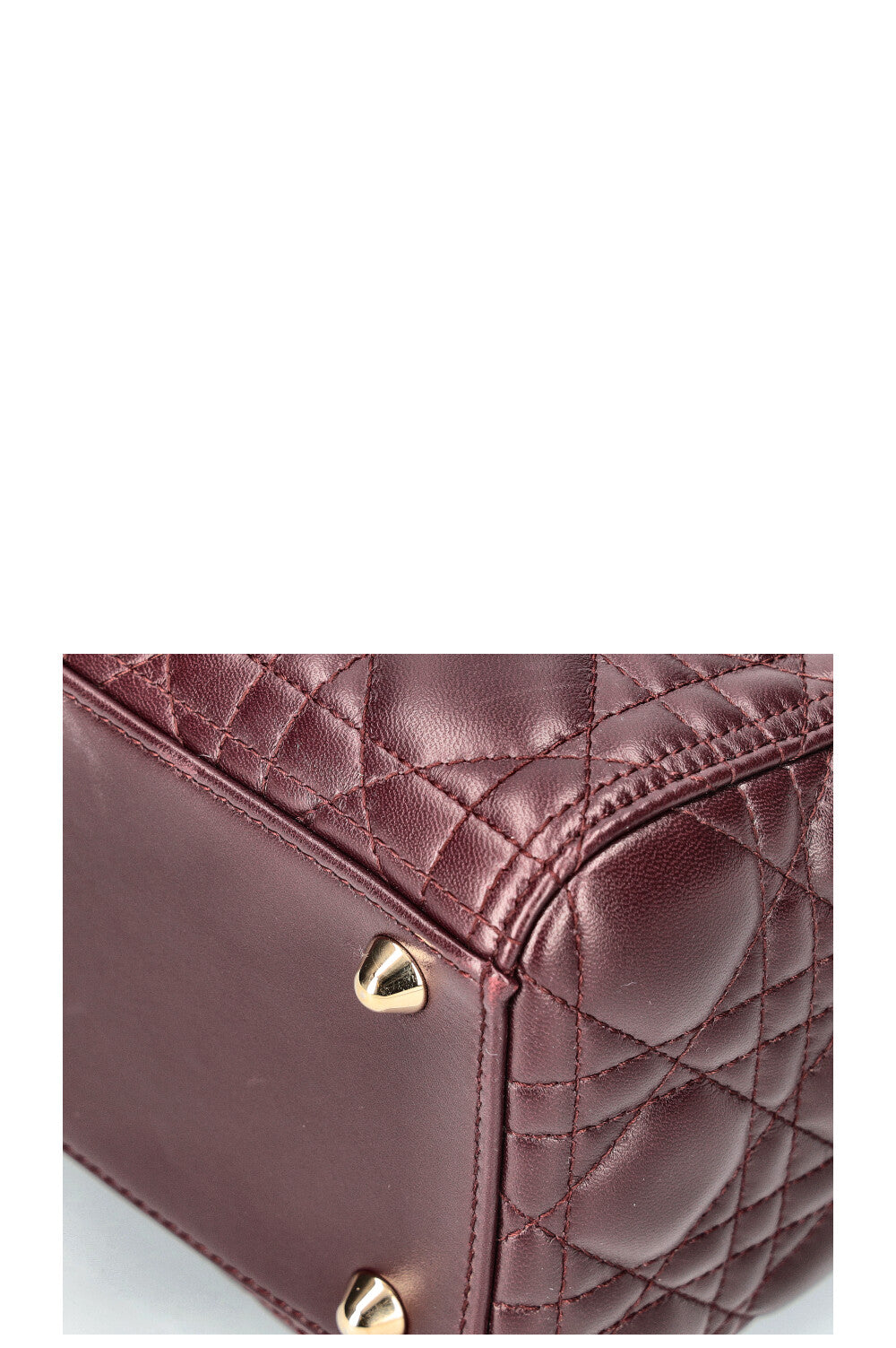 CHRISTIAN DIOR Lady Dior Grand Cannage Plume