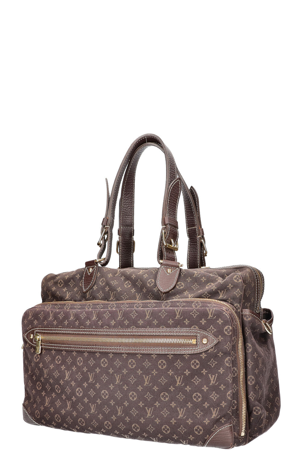 LOUIS VUITTON Diaper Bag Mini Lin Brown REAWAKE