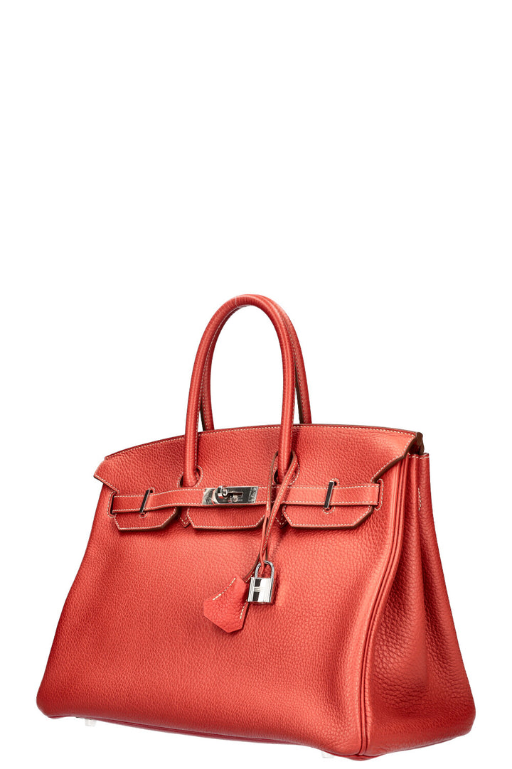 HERMÈS Birkin 35 Fjord Sanguine
