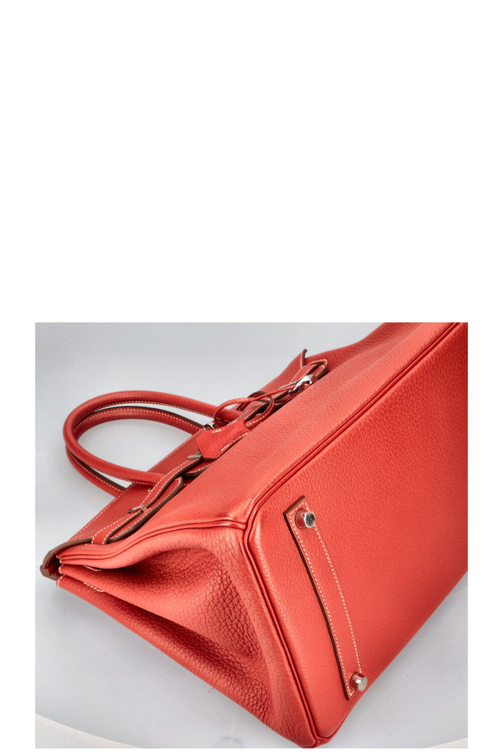 HERMÈS Birkin 35 Fjord Sanguine