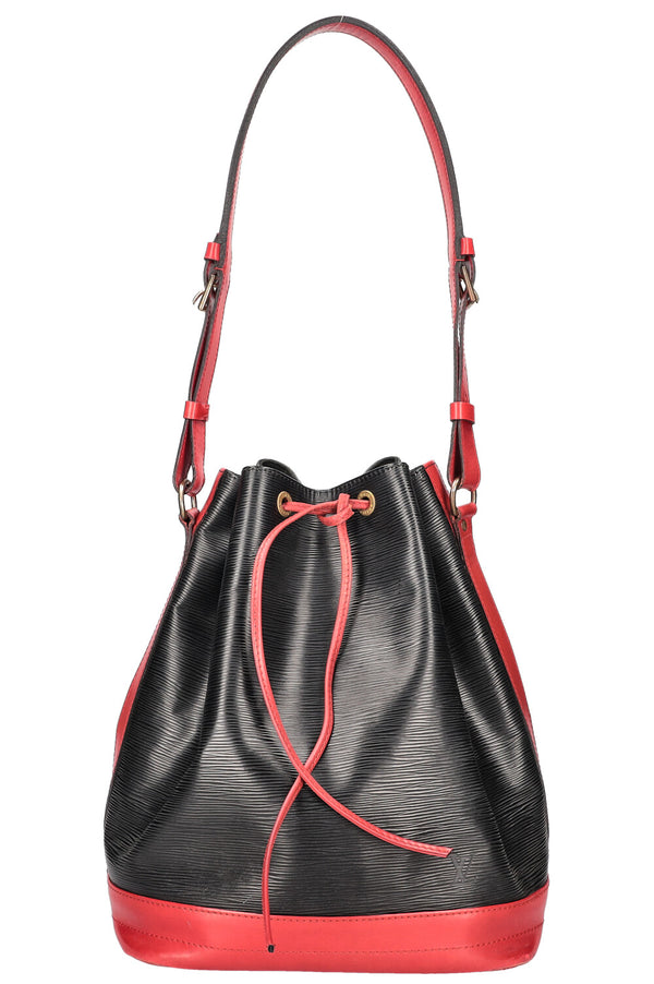 LOUIS VUITTON Grand Sac Noé Epi Rouge &amp; Noir