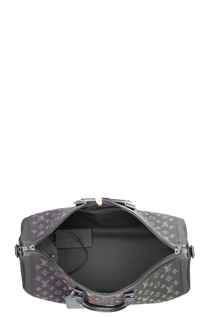 LOUIS VUITTON Light Up Keepall 50 Noir