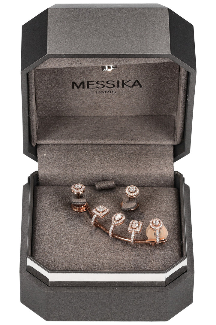 MESSIKA My Twin 18k Rosegold Earrings