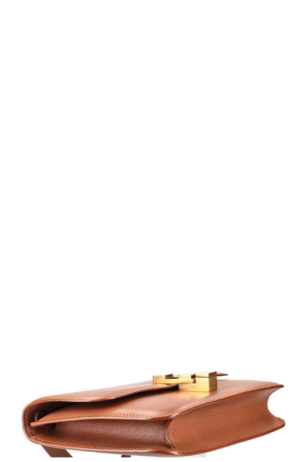 SAINT LAURENT Sac Le Carré Beige Foncé