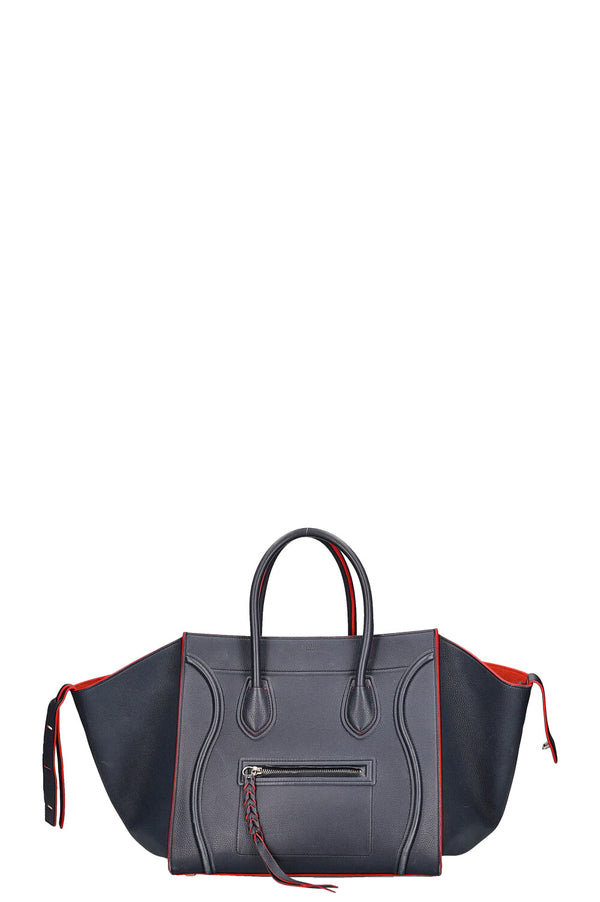 Sac à bagages CÉLINE Phantom Bleu Rouge