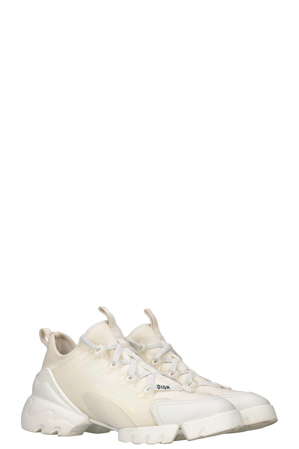 CHRISTIAN DIOR D Connect Sneaker Ivory