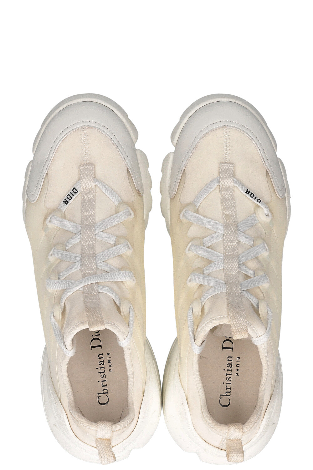 CHRISTIAN DIOR D Connect Sneaker Ivory – REAWAKE