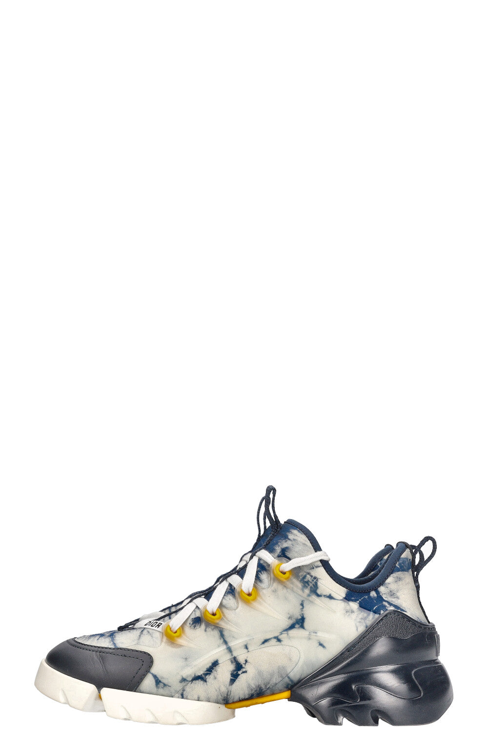 CHRISTIAN DIOR D Connect Tie Dye Sneaker Navy