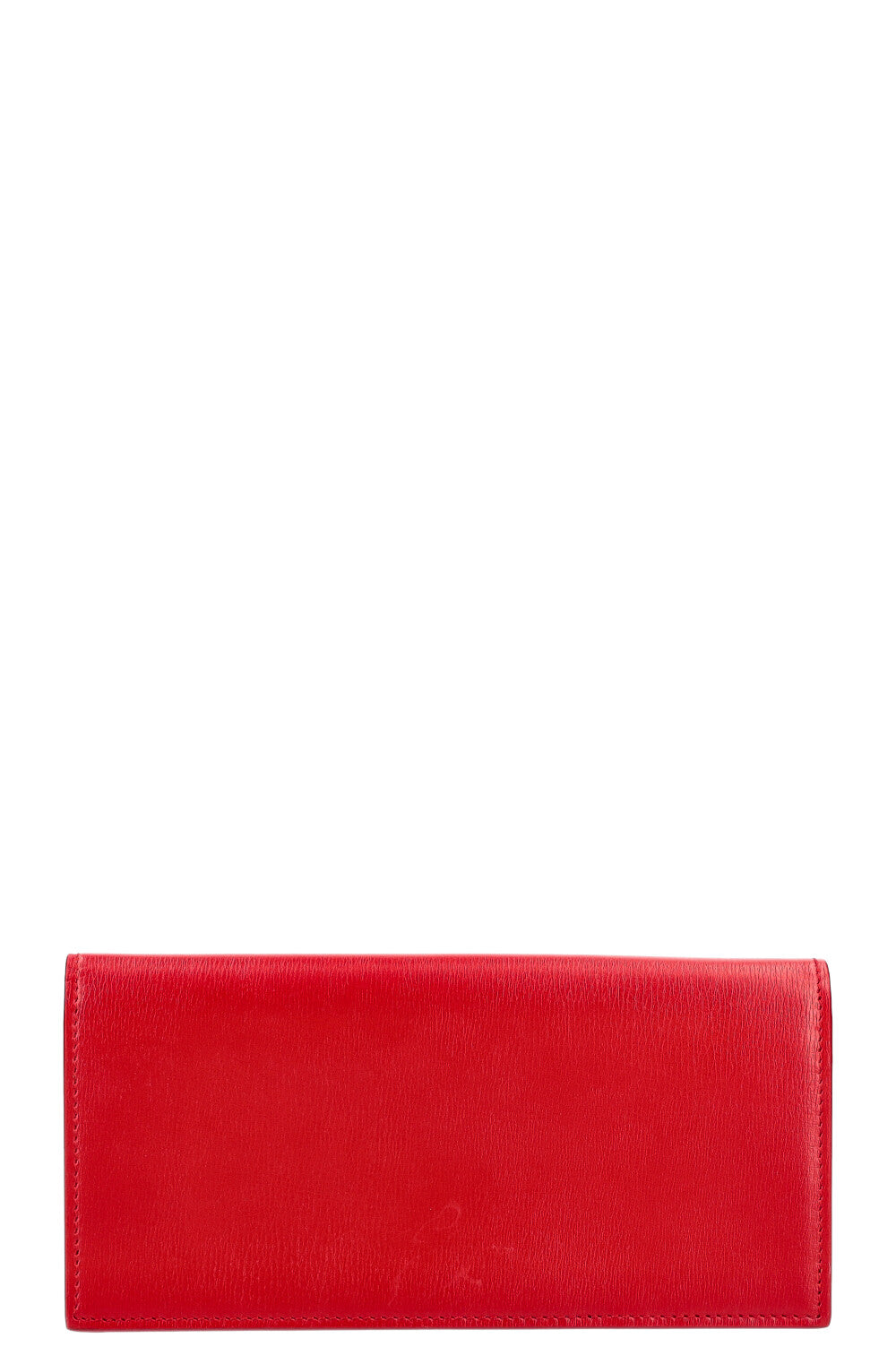 SAINT LAURENT Long Wallet Red