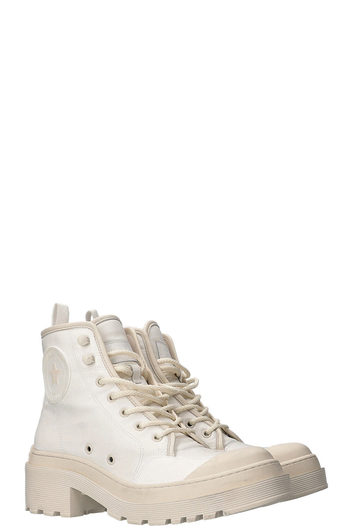 CHRISTIAN DIOR D-Rise Boots White