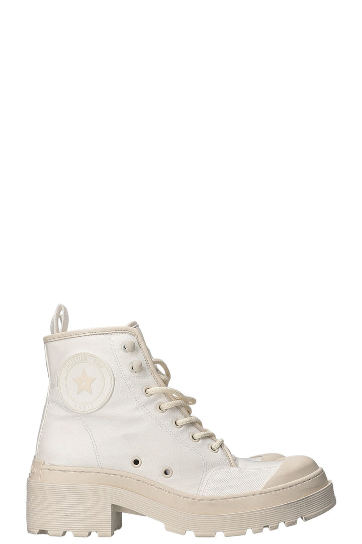 CHRISTIAN DIOR D-Rise Boots White