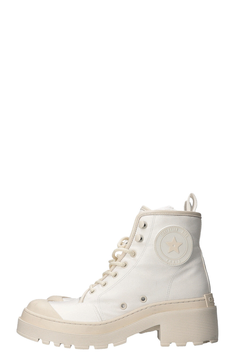 CHRISTIAN DIOR D-Rise Boots White