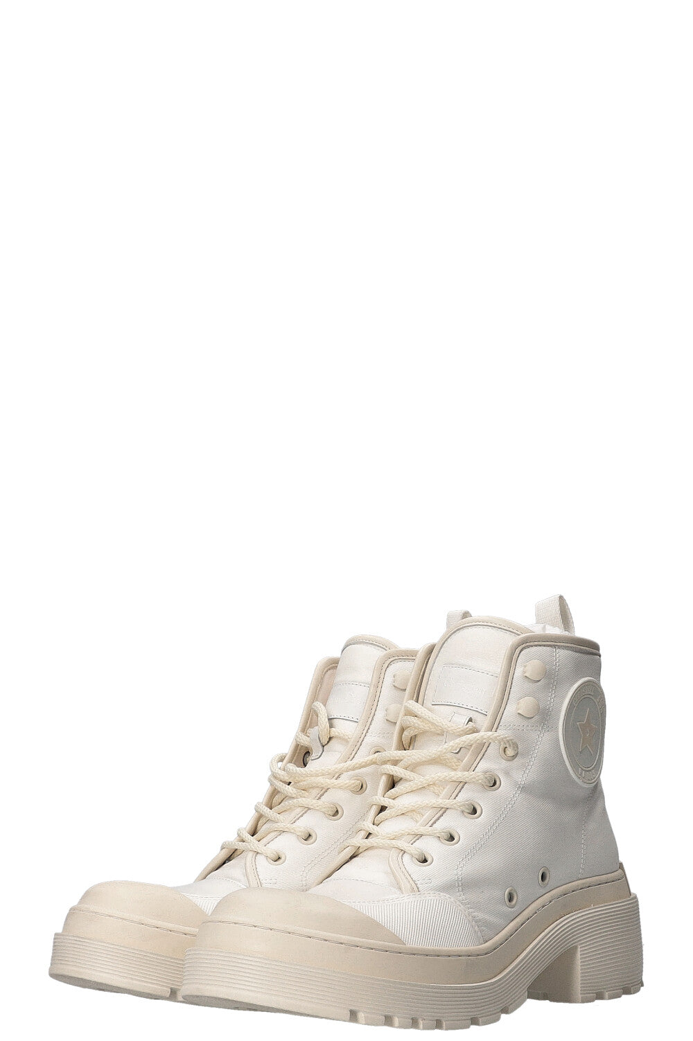 CHRISTIAN DIOR D-Rise Boots White