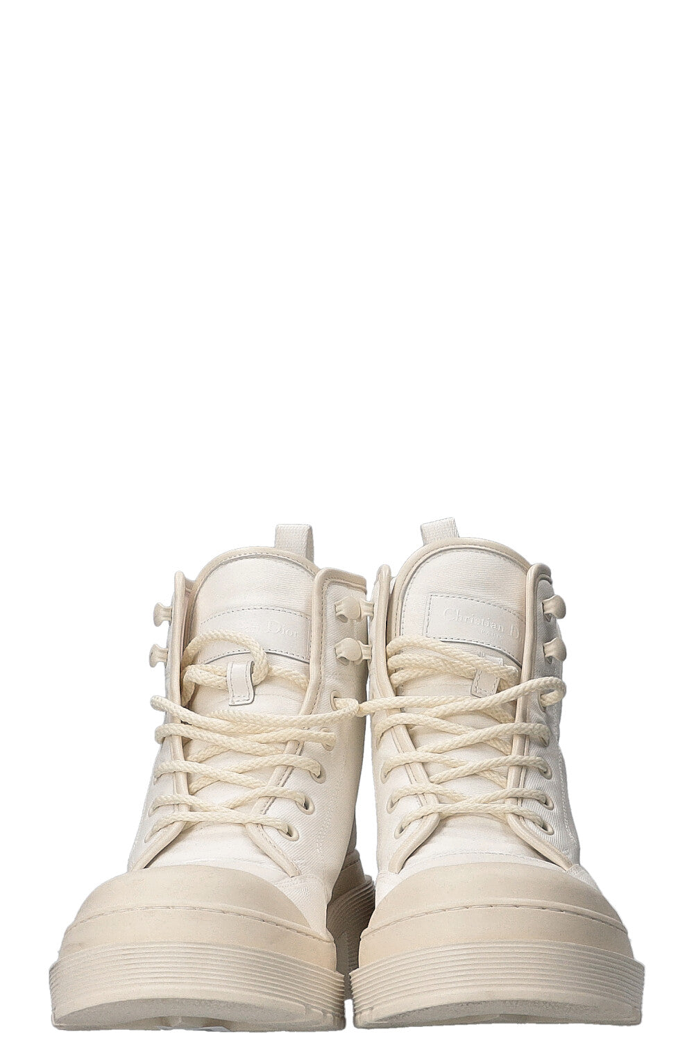 CHRISTIAN DIOR D-Rise Boots White