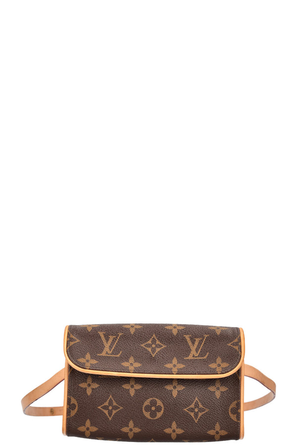 LOUIS VUITTON Florentine Belt Bag Canvas MNG