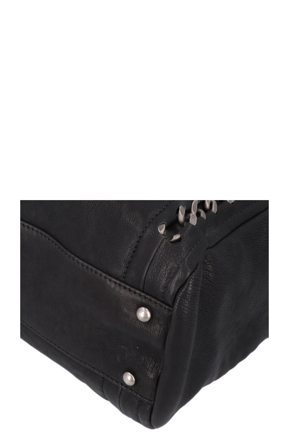 CHANEL CC Chain Tote Bag Black