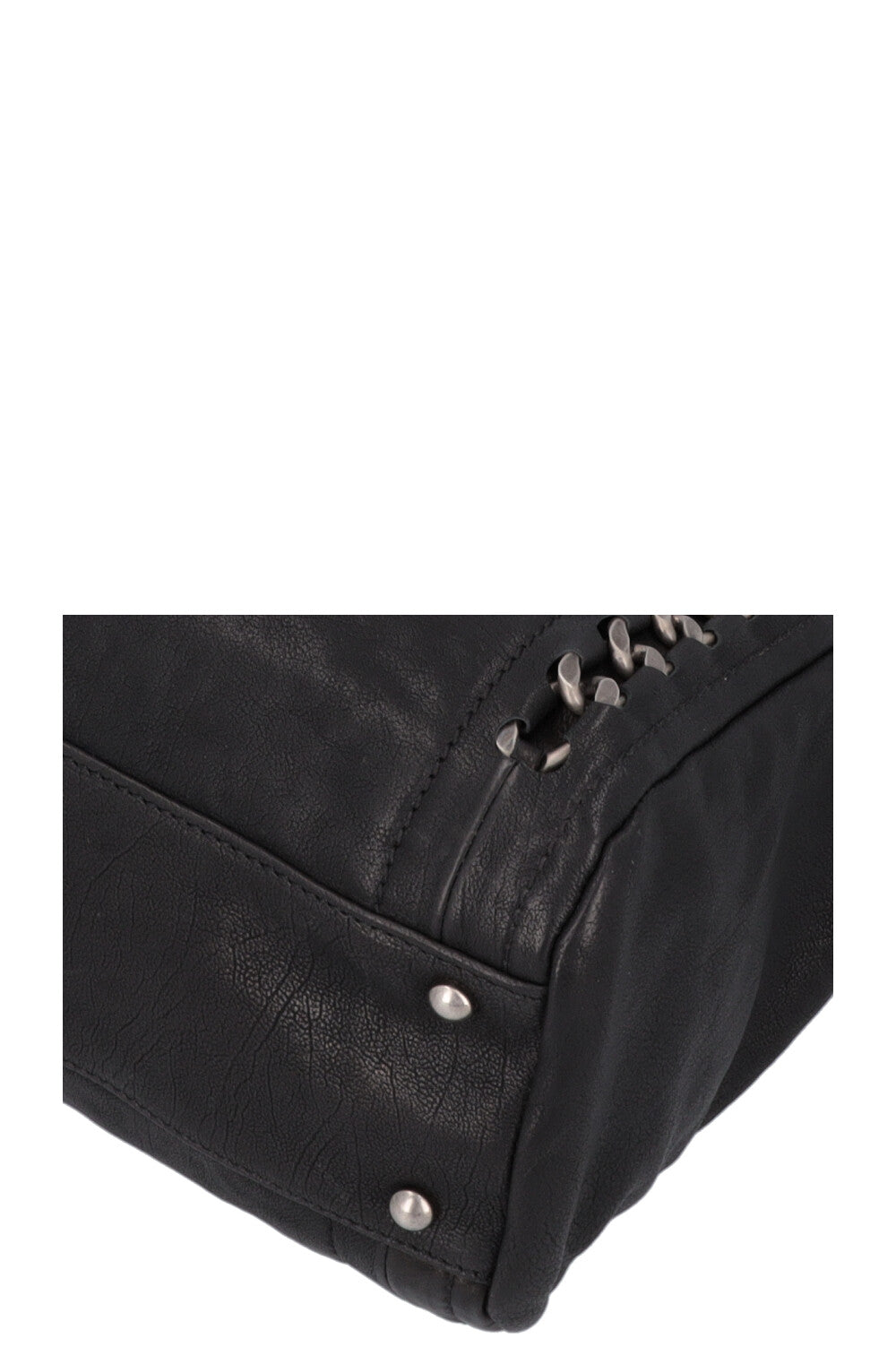 CHANEL CC Chain Tote Bag Black