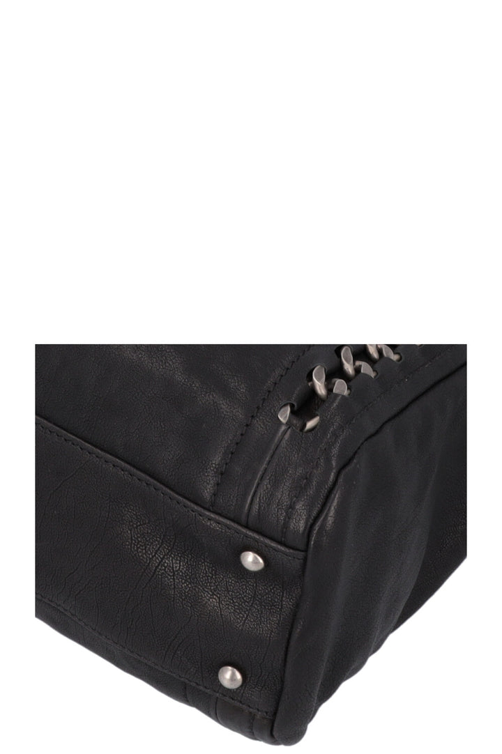 CHANEL CC Chain Tote Bag Black