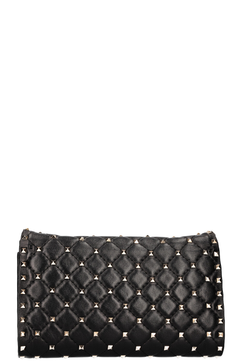 VALENTINO Rockstud Spike Shoulder Bag Black