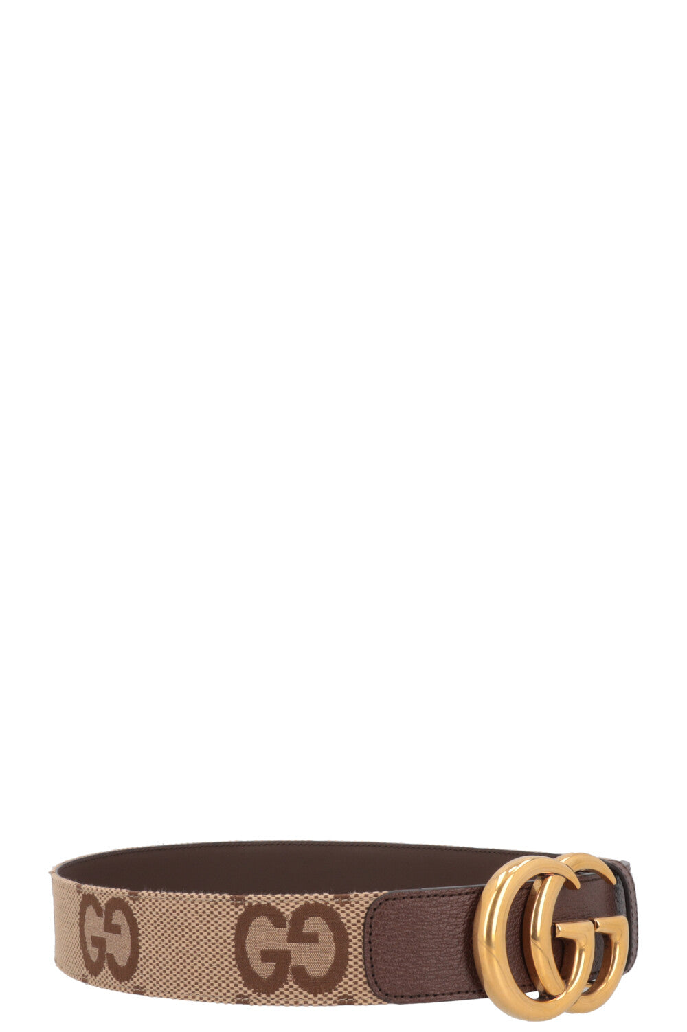 Ceinture GUCCI Jumbo GG Marmont Marron