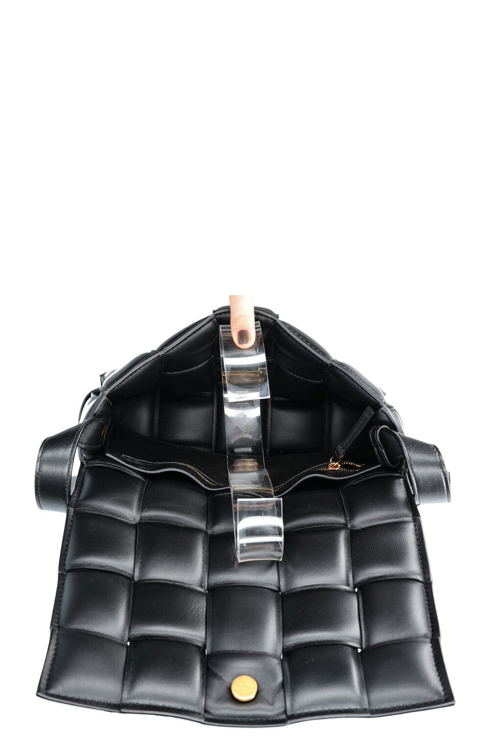 BOTTEGA VENETA Padded Cassette Bag Black