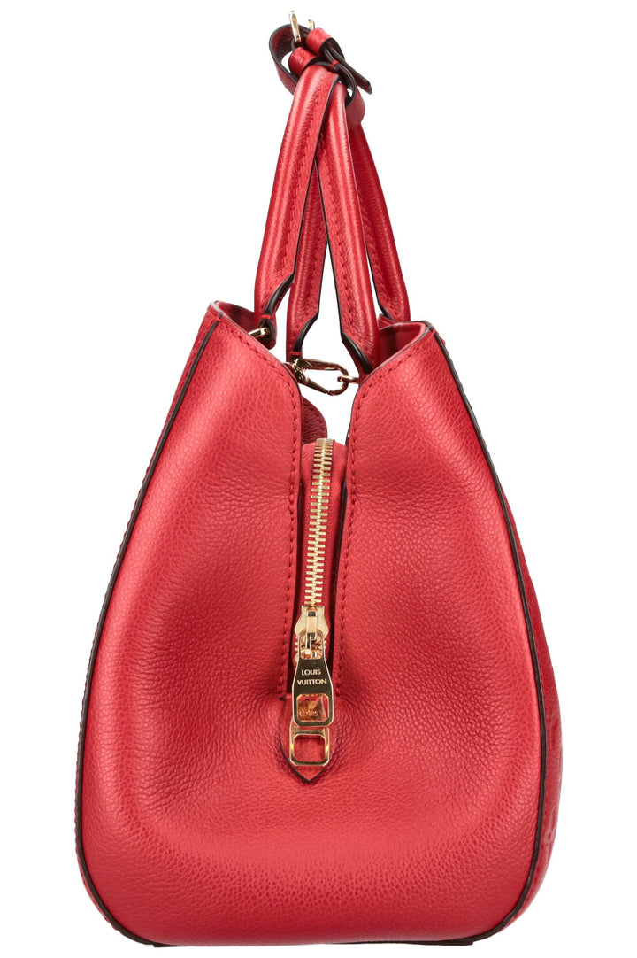 LOUIS VUITTON Montaigne MM Bag Empreinte Red