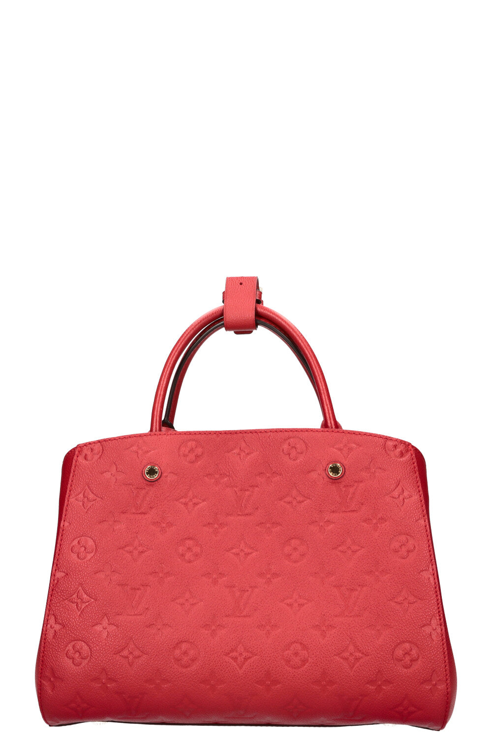 LOUIS VUITTON Montaigne MM Bag Empreinte Red