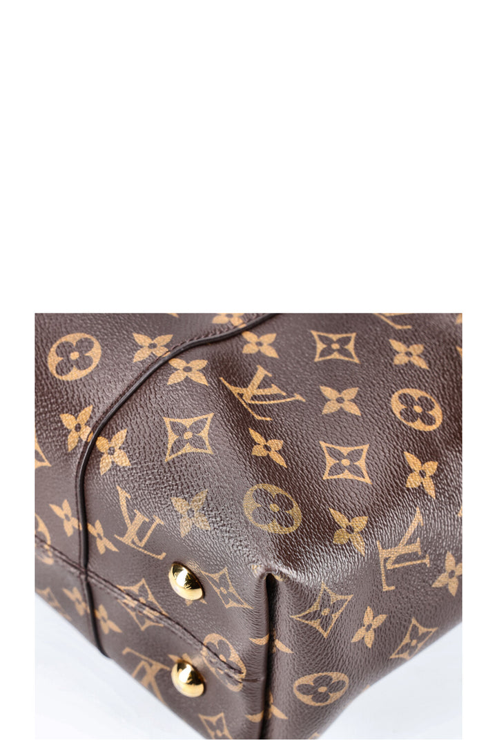 LOUIS VUITTON Melie Bag MNG Canvas