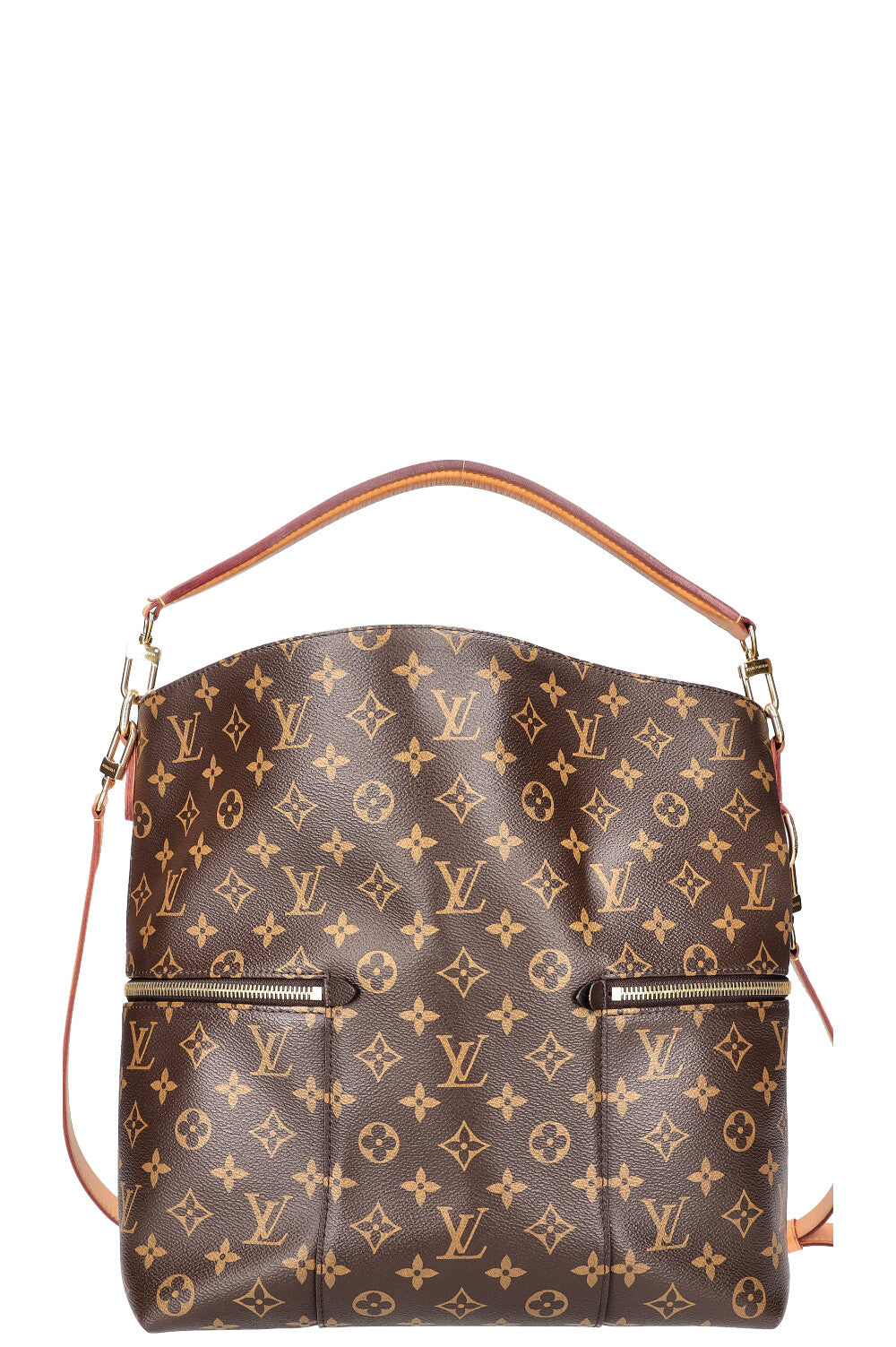 LOUIS VUITTON Melie Bag MNG Canvas