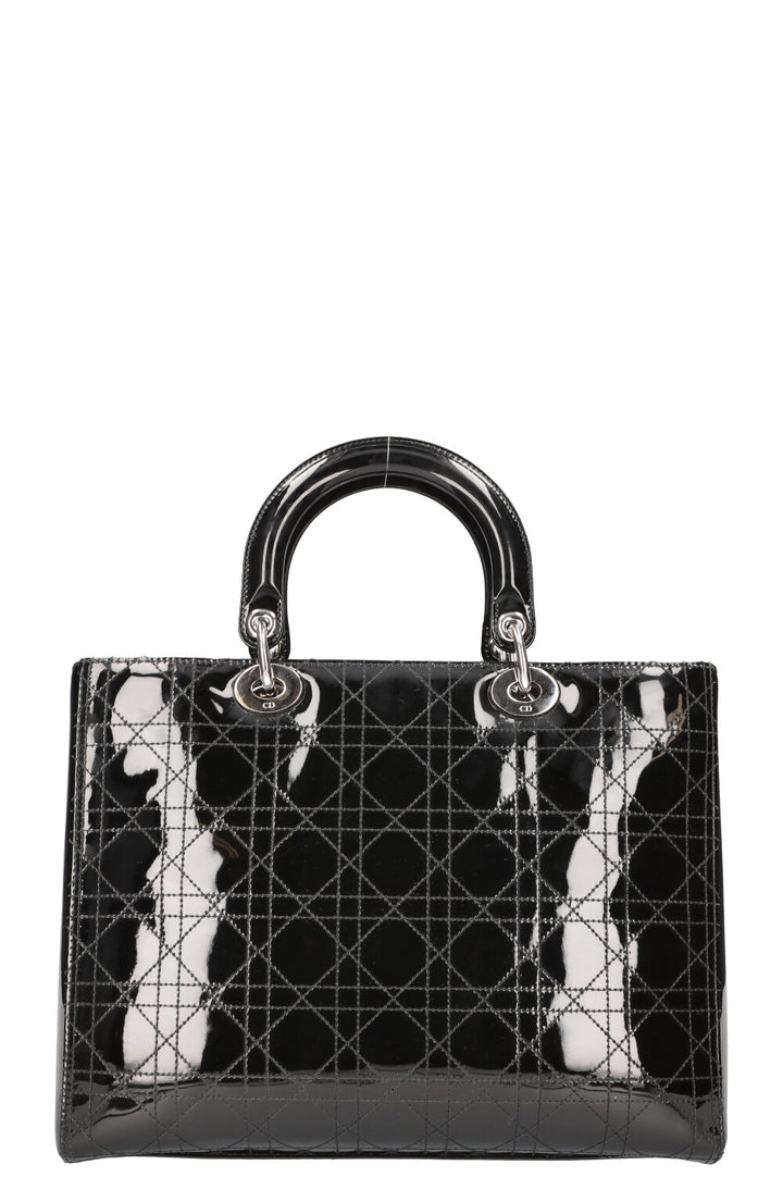 CHRISTIAN DIOR Lady Dior Large Black