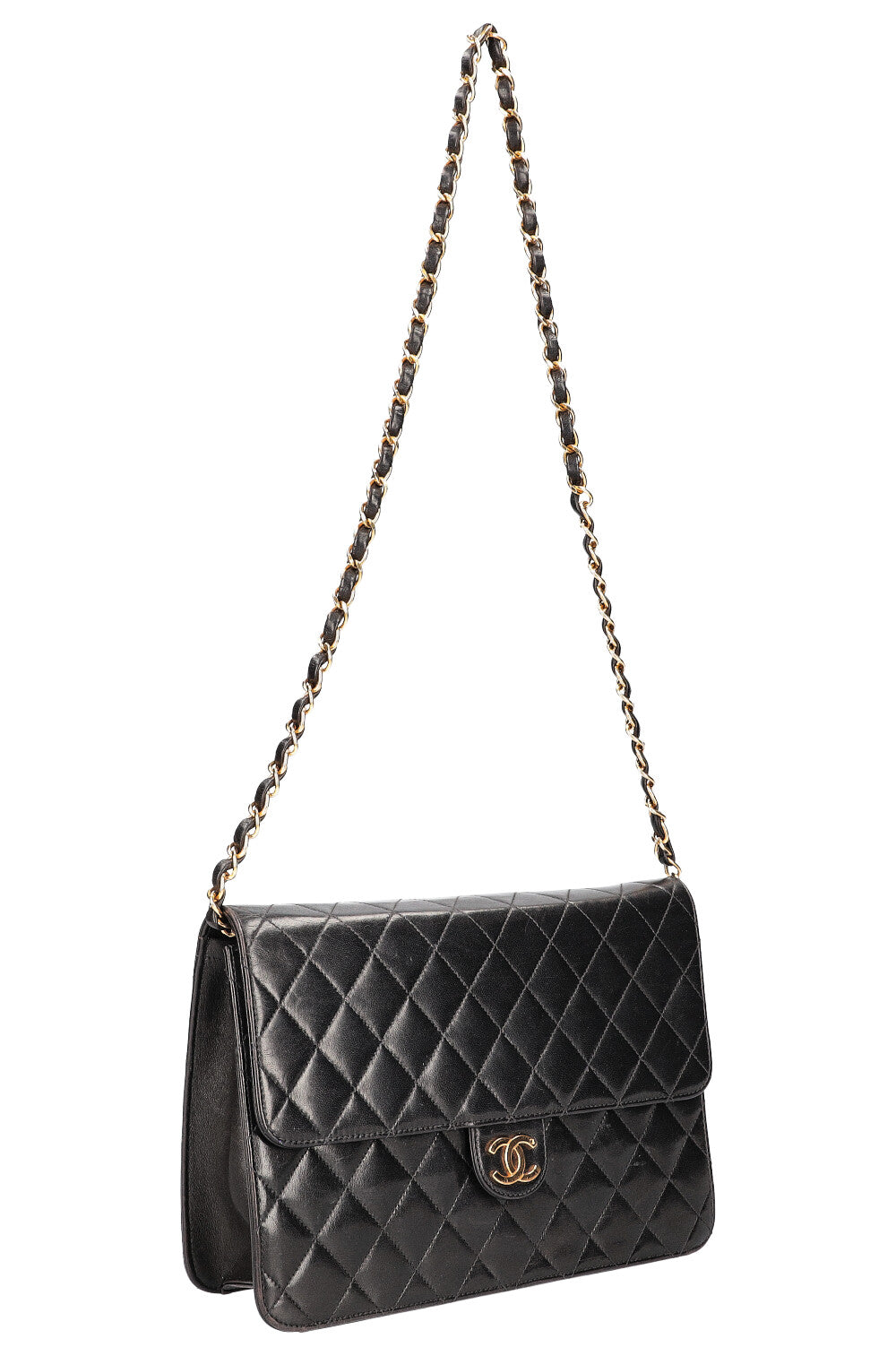 CHANEL Vintage Coco Flap Bag Black