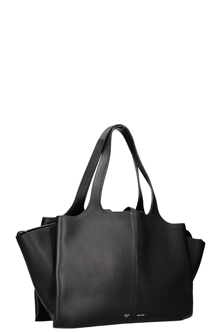CÉLINE Trifold Medium Bag Black