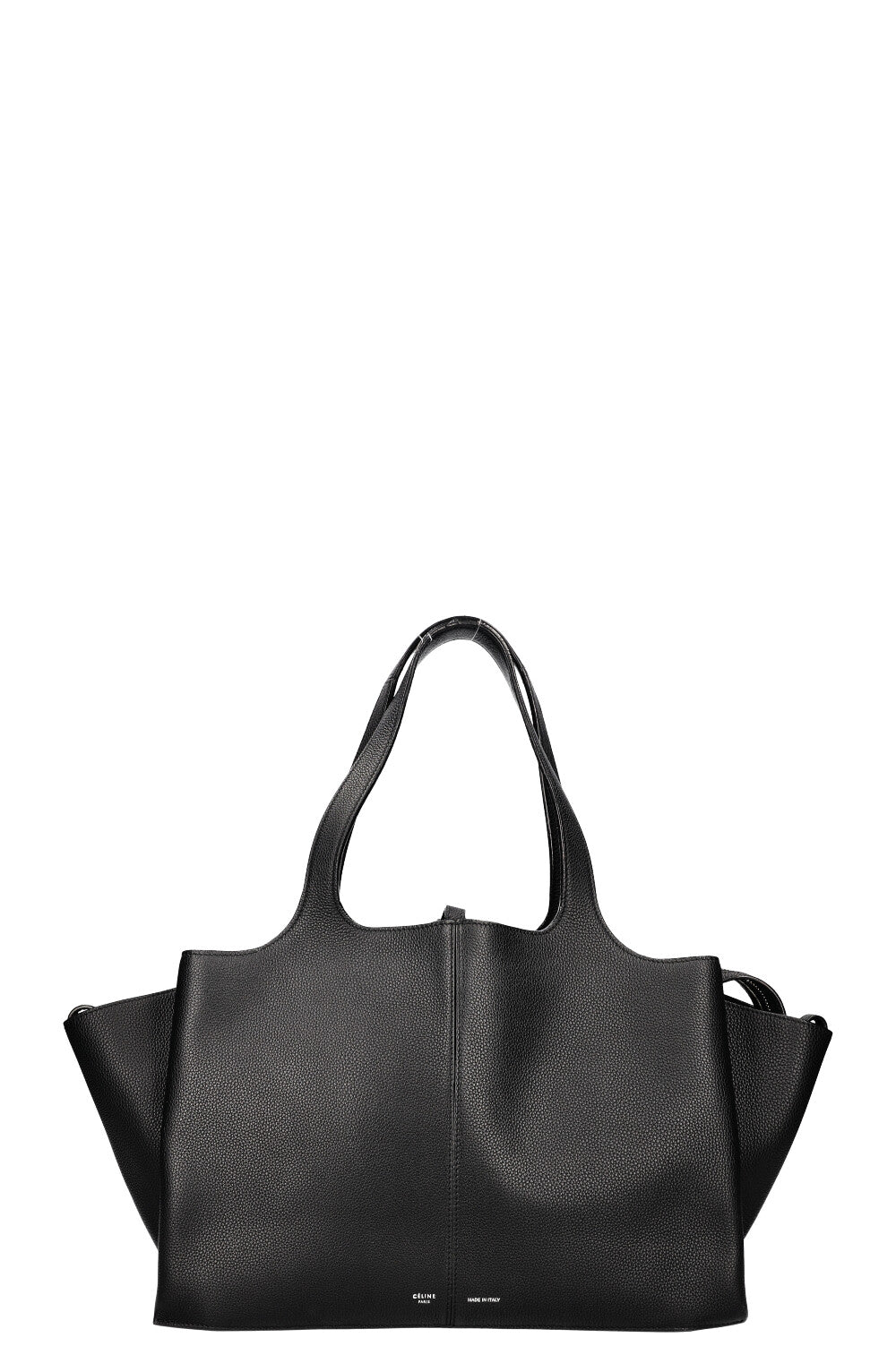 CÉLINE Trifold Medium Bag Black