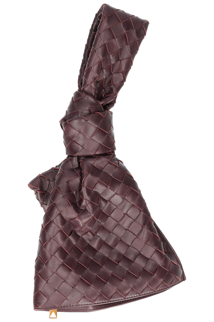 BOTTEGA VENETA Intrecciato Mini Twist Bag Plum