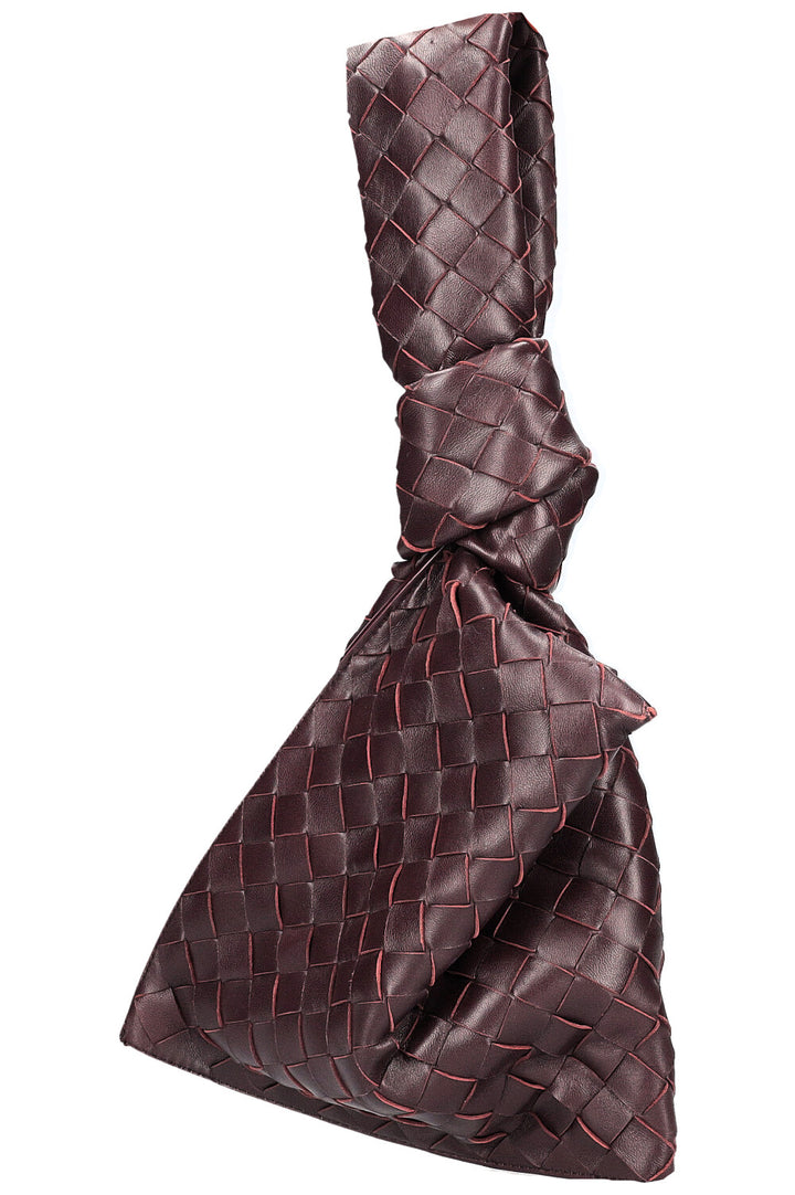 BOTTEGA VENETA Intrecciato Mini Twist Bag Plum