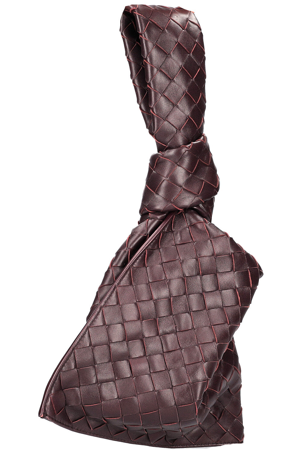 BOTTEGA VENETA Intrecciato Mini Twist Bag Plum