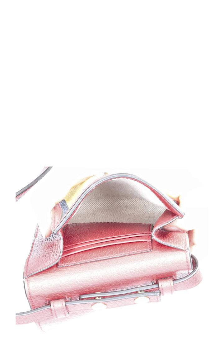 GUCCI Baiadera Striped Crossbody Bag