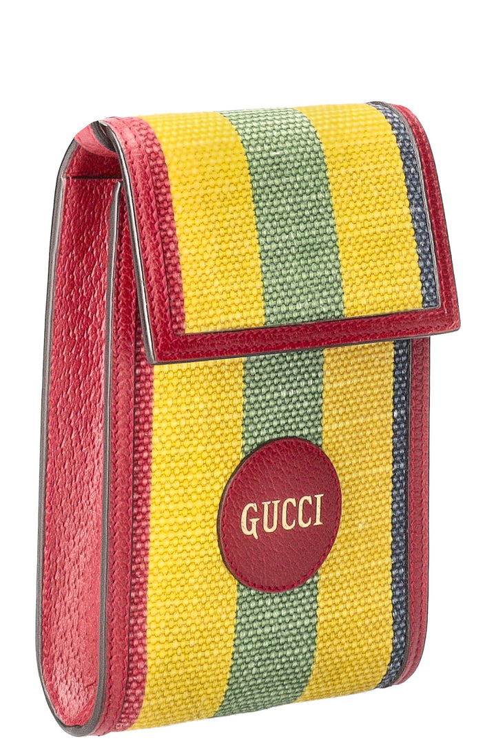 GUCCI Baiadera Striped Crossbody Bag