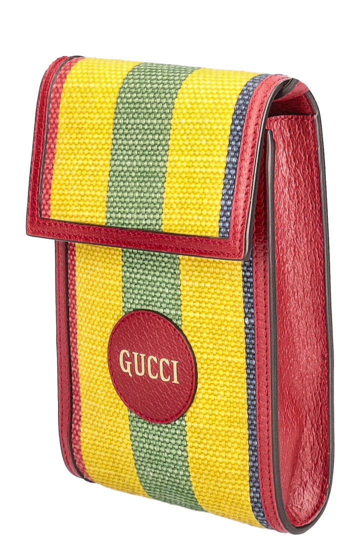 GUCCI Baiadera Striped Crossbody Bag