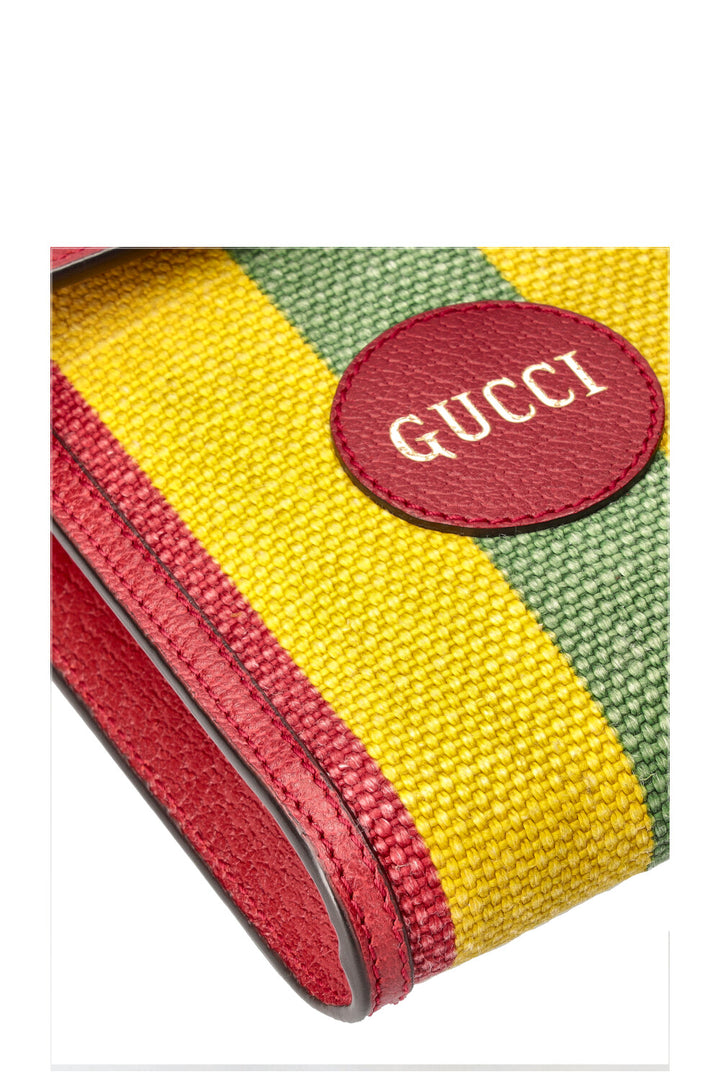 GUCCI Baiadera Striped Crossbody Bag