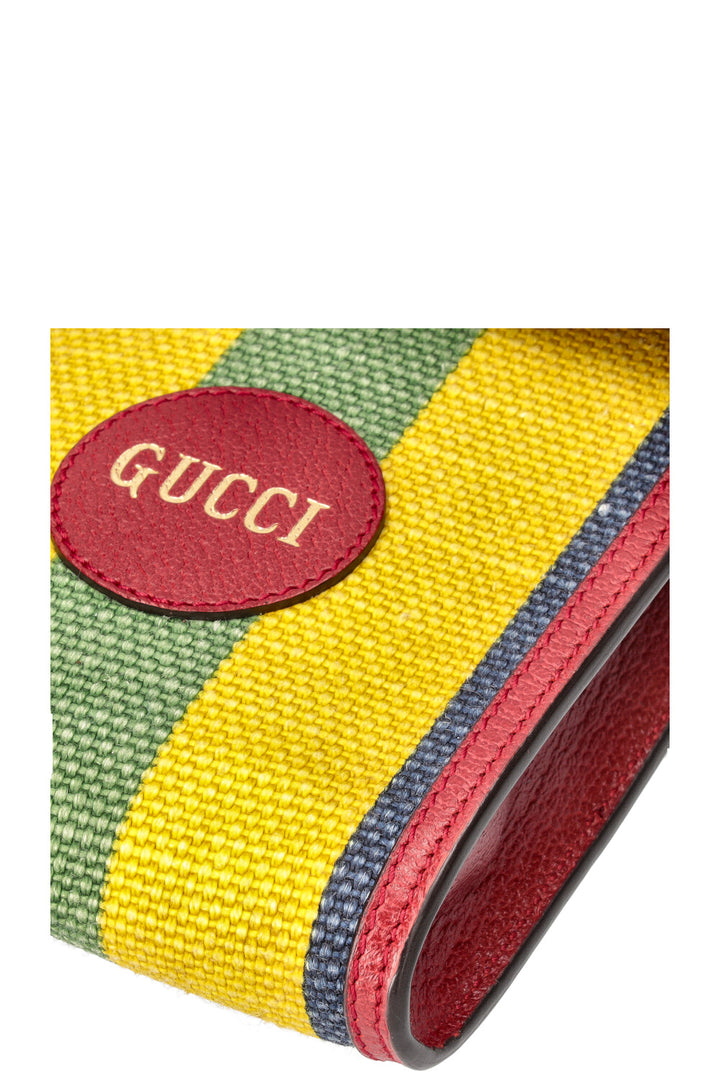 GUCCI Baiadera Striped Crossbody Bag