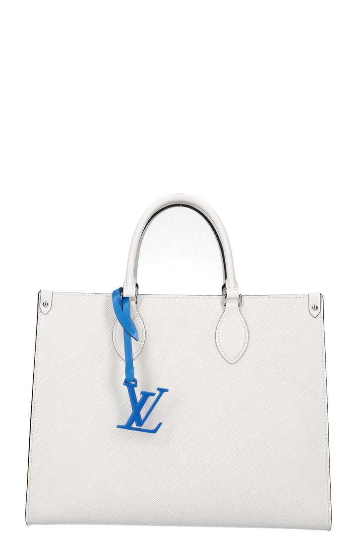 LOUIS VUITTON OnTheGo MM Epi Blanc